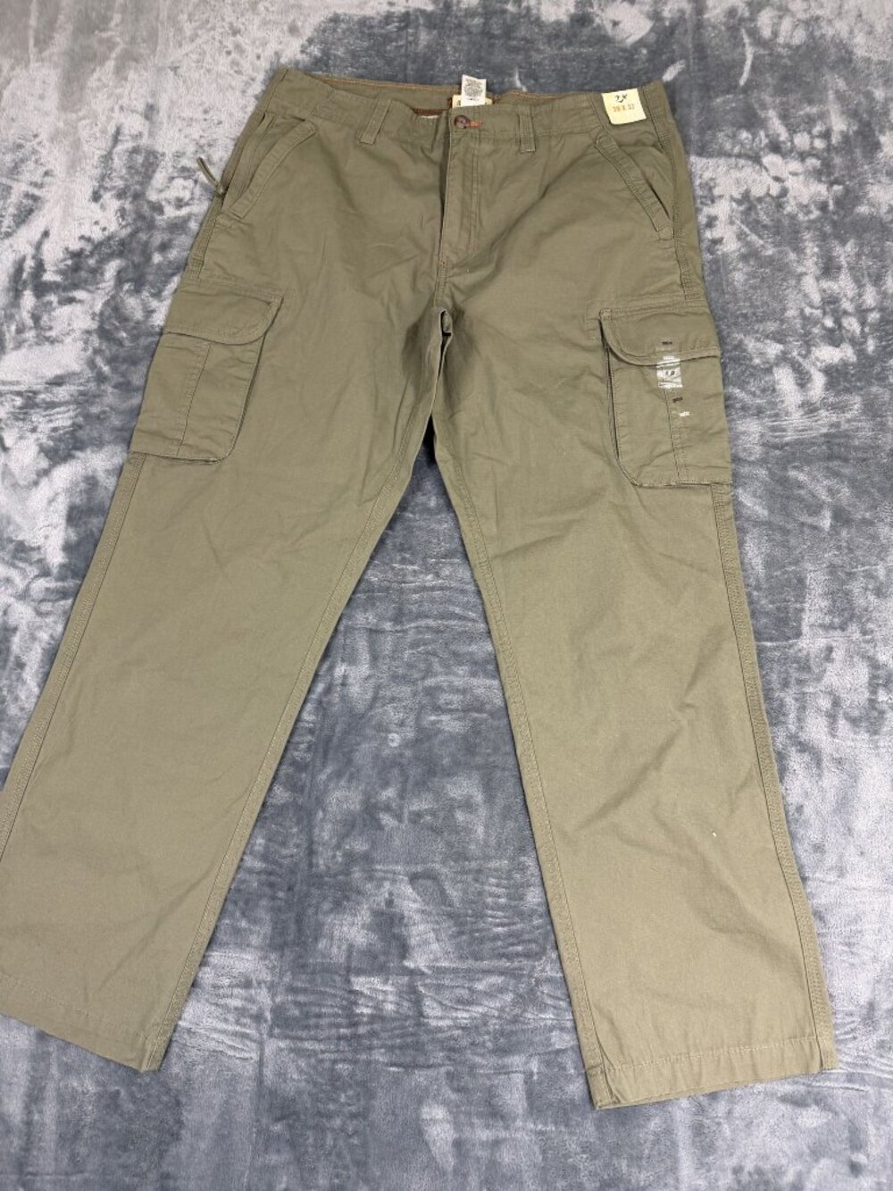 OutdoorLife Mens Cargo Pants Size 38X32 Olive Green NWT